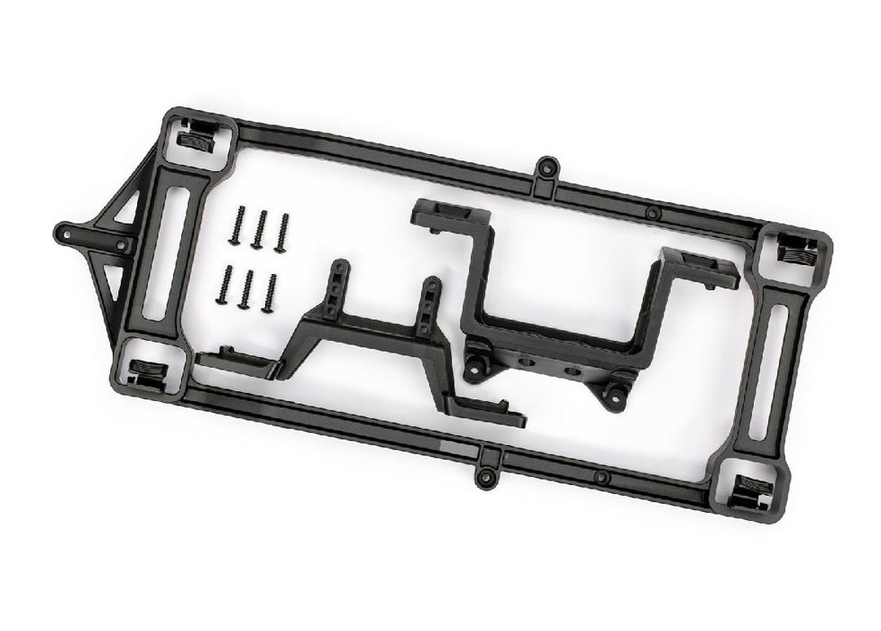 Traxxas Body conversion kit, Bigfoot No. 1 (includes front & rear body mounts, latch, hardware) (for clipless mounting)