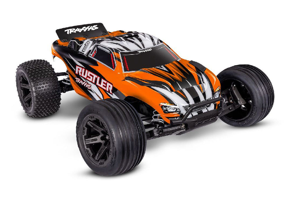 Traxxas 1/10 Rustler ExtremeHD 2wd RTR - OrangeX