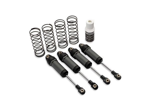 Traxxas Ultra Shocks (gray, long) (complete)(4)