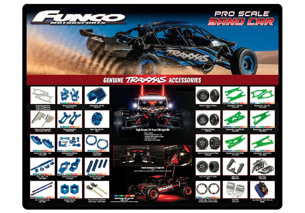 Traxxas Counter Mat: FUNCO Sand Car Accessories