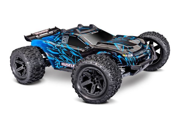 Traxxas 1/10 Rustler HD VX3 4WD RTR - Blue