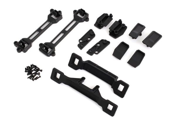 Traxxas Body Conversion Kit Slash 2WD (Includes Front & Rear Body Mounts Latches Hardware) (For Clipless Mounting)