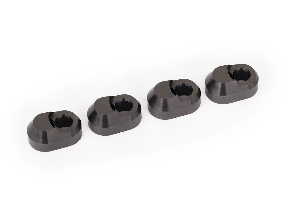 Traxxas Suspension Pin Retainer 6061-T6 Aluminum (Gray) (4)