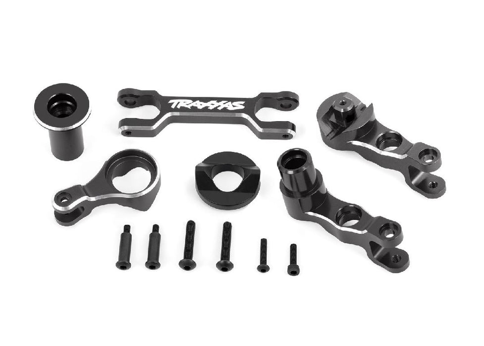 Traxxas Steering Bellcranks (L&R)/Draglink (6061-T6 AL Gray)