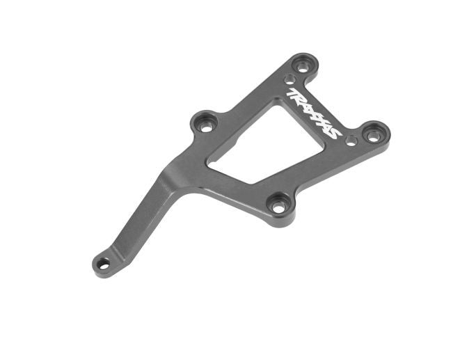 Traxxas Chassis brace, front, 6061-T6 aluminum (gray-anodized)