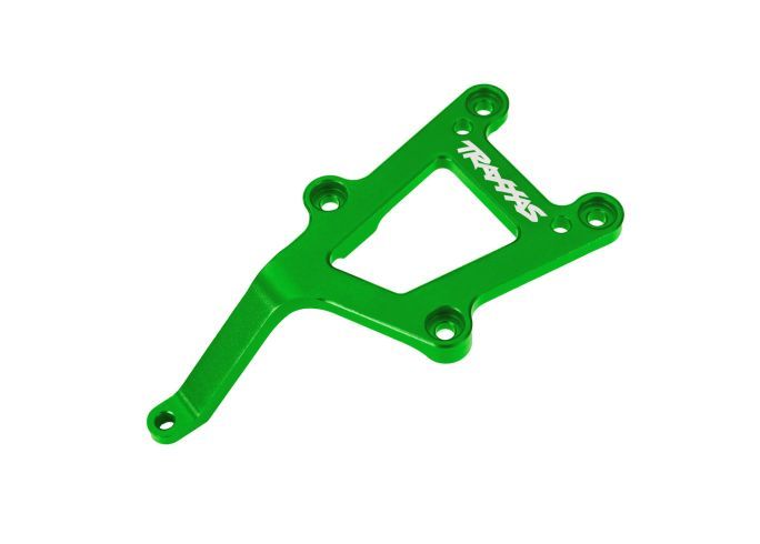 Traxxas Chassis brace, front, 6061-T6 aluminum (green-anodized)