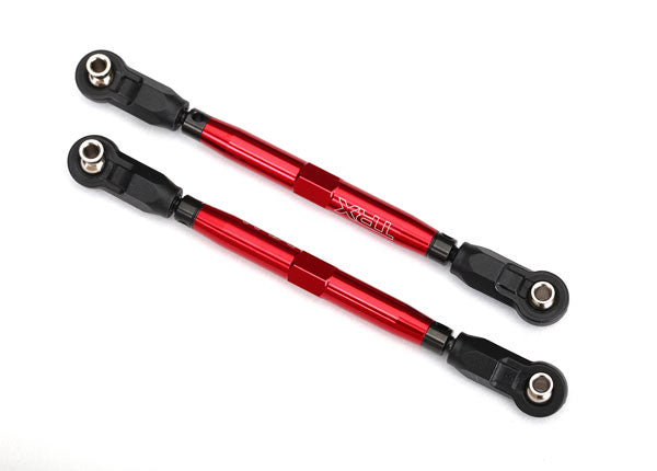Traxxas Toe links, front, Unlimited Desert Racer red anodized