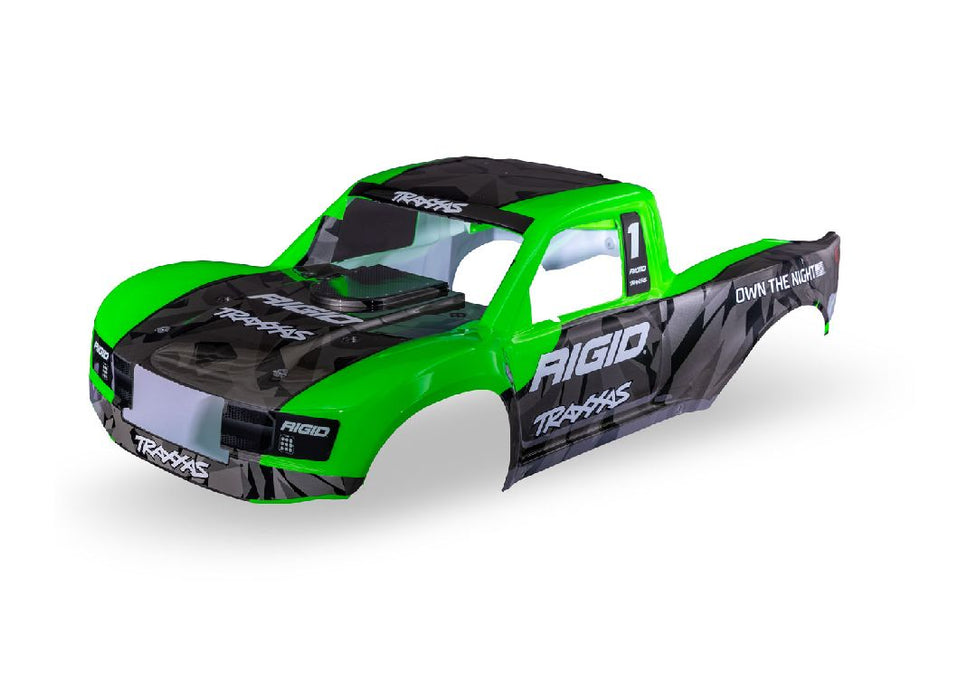 Traxxas Body, Desert Racer, Rigid Edition (green) (painted)