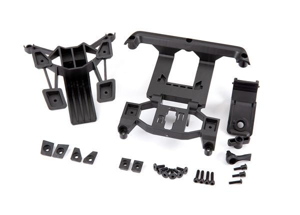 Traxxas Body mounts, front & rear/ 3x12mm CS (4)/ 3x12mm shoulde