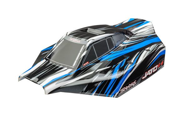 Traxxas Body, Jato® 4X4 Brushless, blue (painted, decals applied)