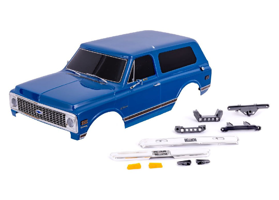 Traxxas Body 1972 Chevrolet Blazer Complete - Blue