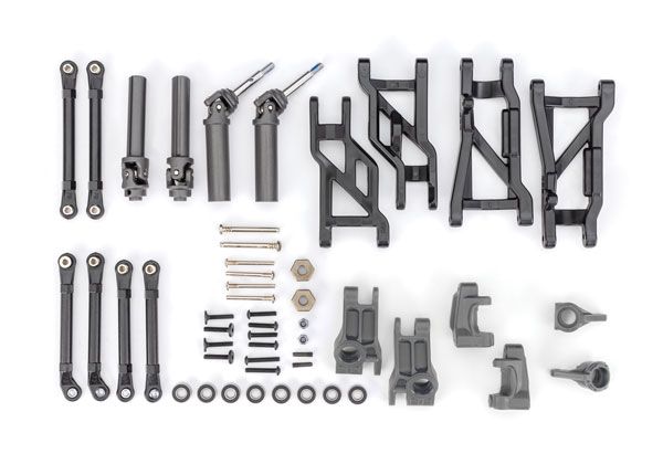 Traxxas Upgrade Kit, HD, gray (fits 2WD Slash)