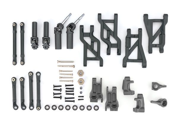 Traxxas Upgrade Kit, HD, gray (fits Bandit / Drag Slash)