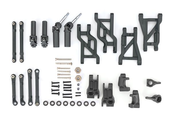 Traxxas Upgrade Kit, HD, black (fits Bandit / Drag Slash)