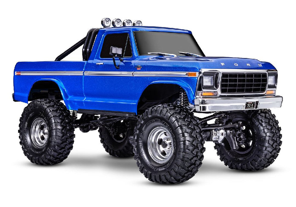 Traxxas TRX-4 Ford F-150 Ranger XLT High Trail Edition - Bleu