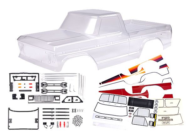 Carrosserie Traxxas, Ford F-150 (1979) transparente - nécessite une peinture