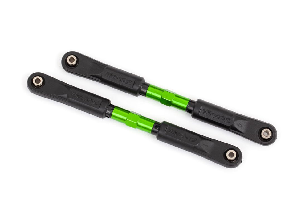Traxxas Camber Links, Front, Sledge - Green-Anodized