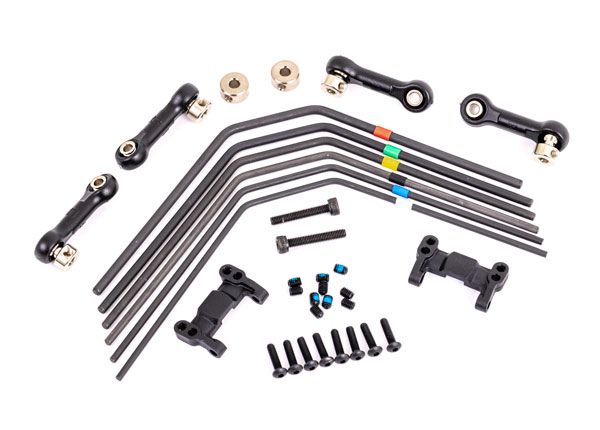 Traxxas Sway bar kit, Sledge (front and rear) (includes front an