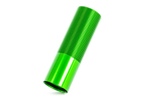 Traxxas Body, GT-Maxx shock (aluminum, green-anodized) (long) (1