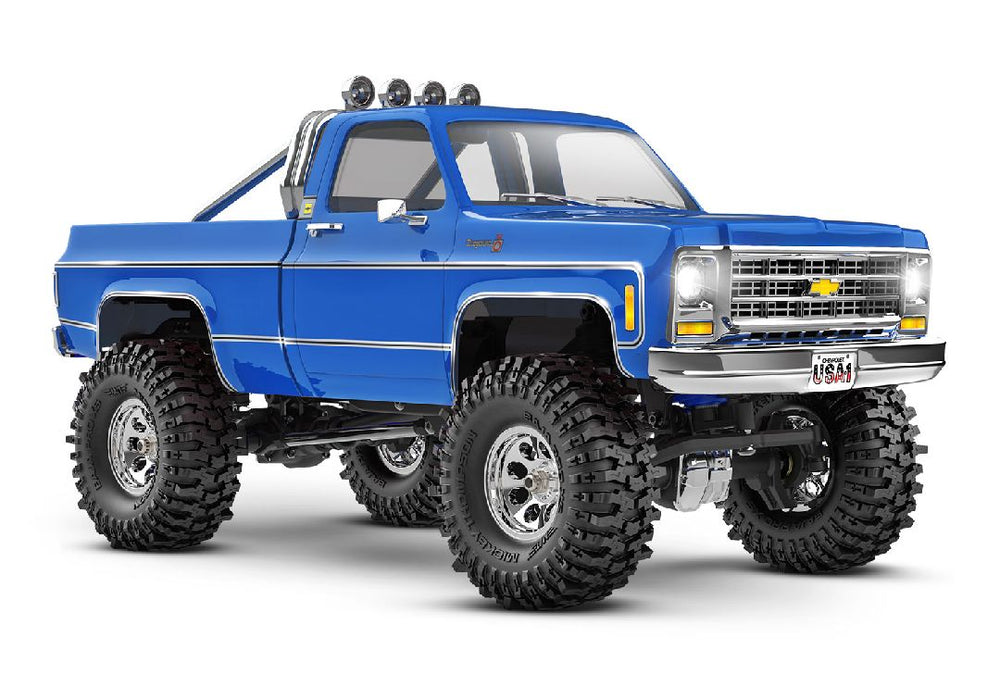 Traxxas 1/18 TRX-4M Chevrolet K10 High Trail Truck - Bleu