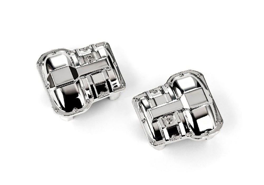 Traxxas Axle Covers, Front & Right (Bright Chrome) (2)