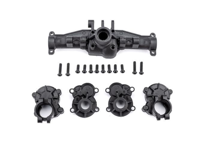 Traxxas Axle housing, rear/ portal drive housings, rear, inner & outer (left & right)