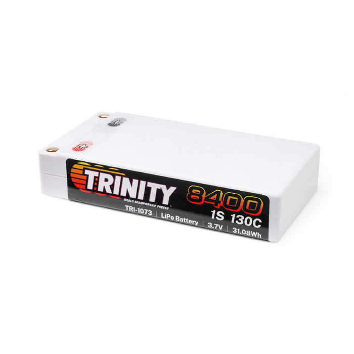 Trinity 8400mah 1S 3.7V 130C Shorty 5mm Bullets