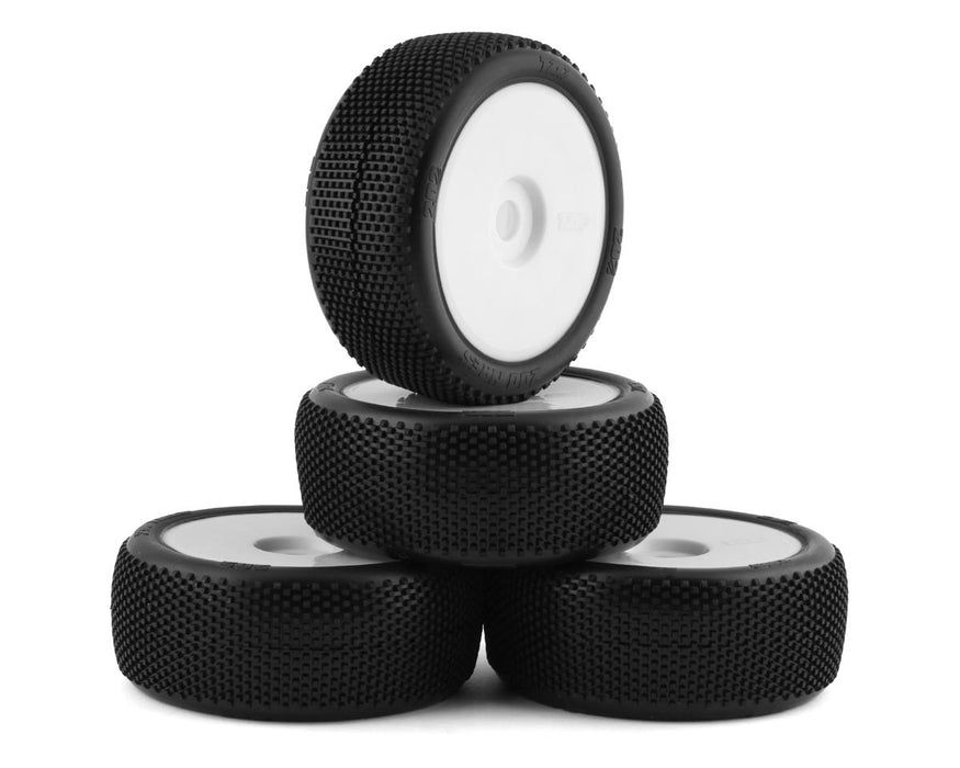 TZO Tires 202 1/8 Buggy Non-Glued Tire Set (White) (4) (Soft)
