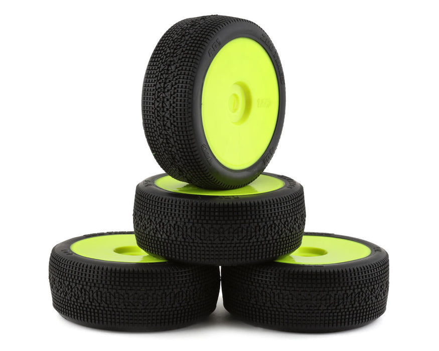 TZO Tires 401 1/8 Buggy Non-Glued Tire Set (Yellow) (4) (Super Soft)