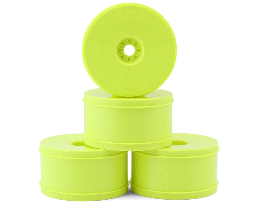 TZO Tires 1/8 Truggy Wheel Set (Yellow) (4)
