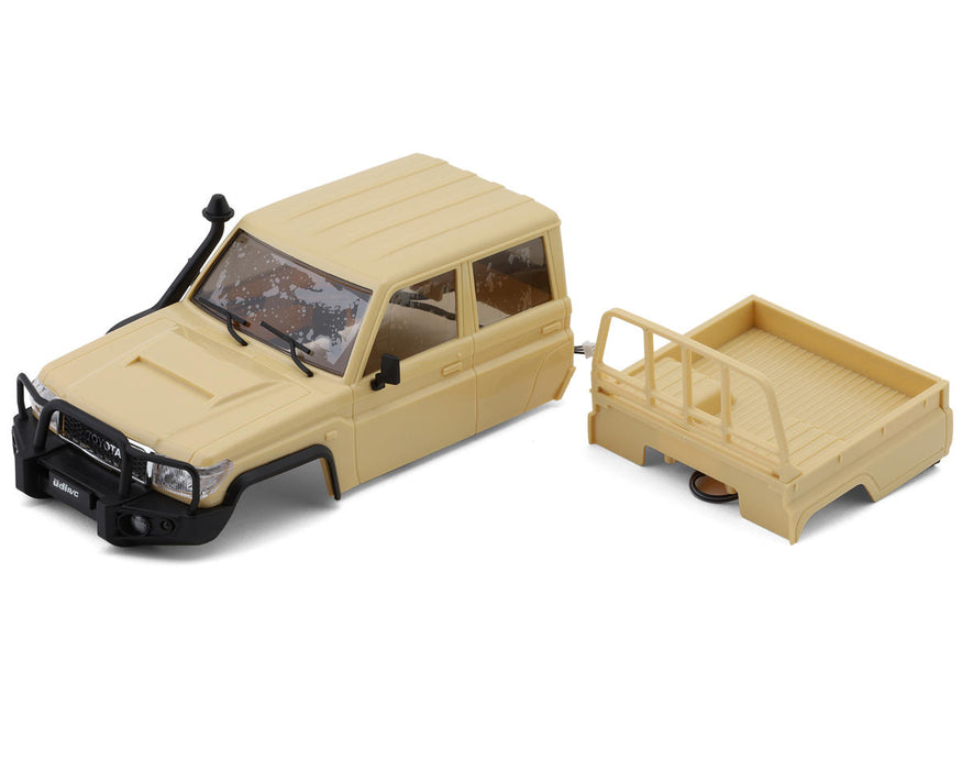 UDI RC UCX18 Pro Toyota Land Cruiser 1/18 Pre-Painted Rock Crawler Body Set