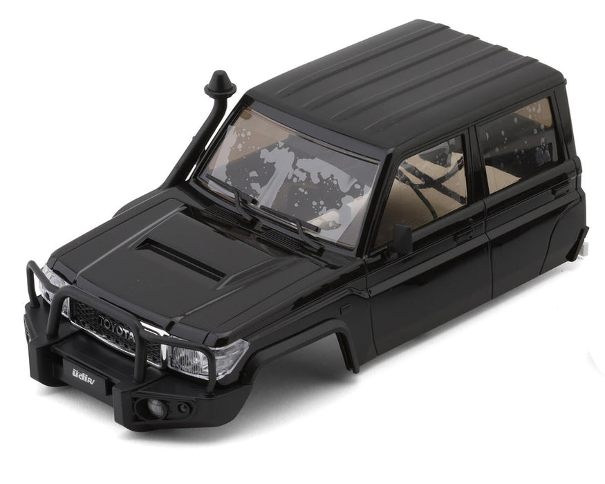 UDI RC UCX18 Pro Toyota Land Cruiser 1/18 Pre-Painted Cab (Black)