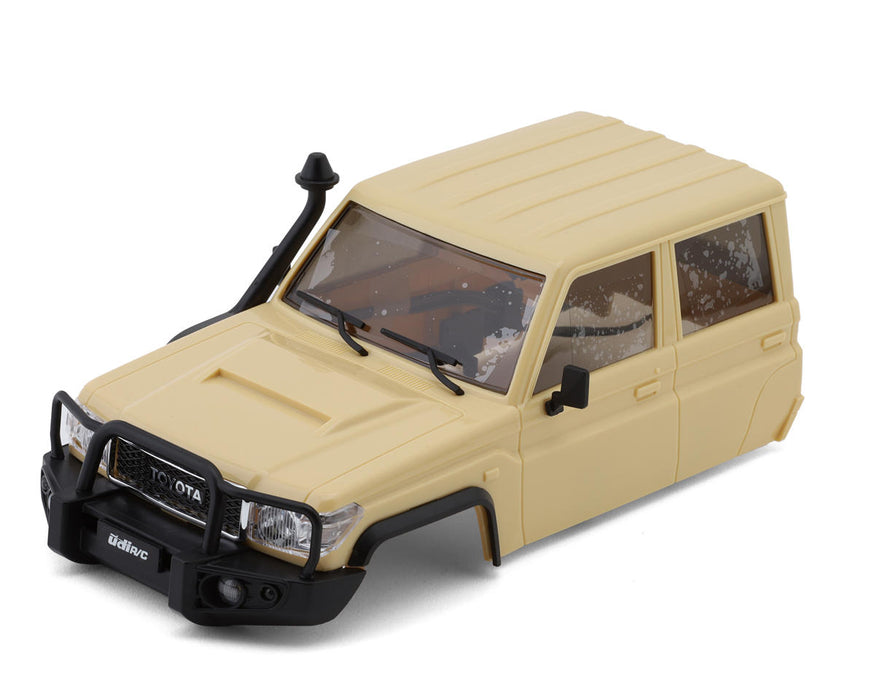 UDI RC UCX18 Pro Toyota Land Cruiser 1/18 Pre-Painted Cab (Tan)