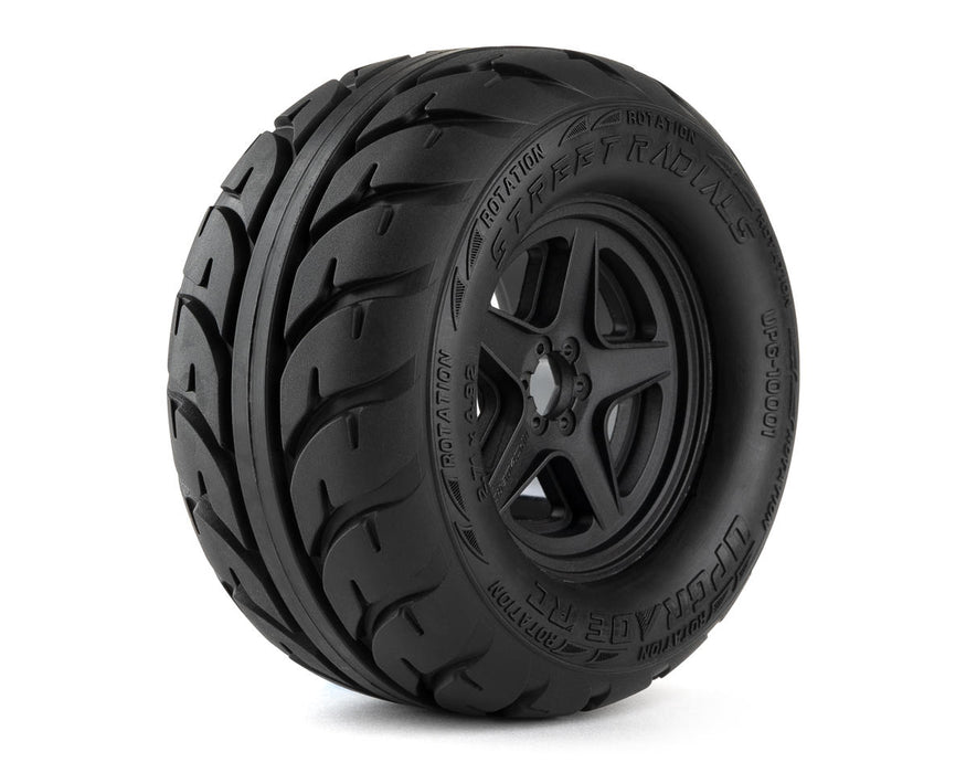 UpGrade RC Street Radials 2.8" Pre-Mounted On-Road Display Tire (1)