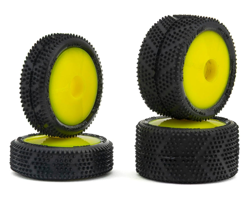 UpGrade RC Micro Spiker Pre-Mounted Front and Rear Carpet Tires for Losi®