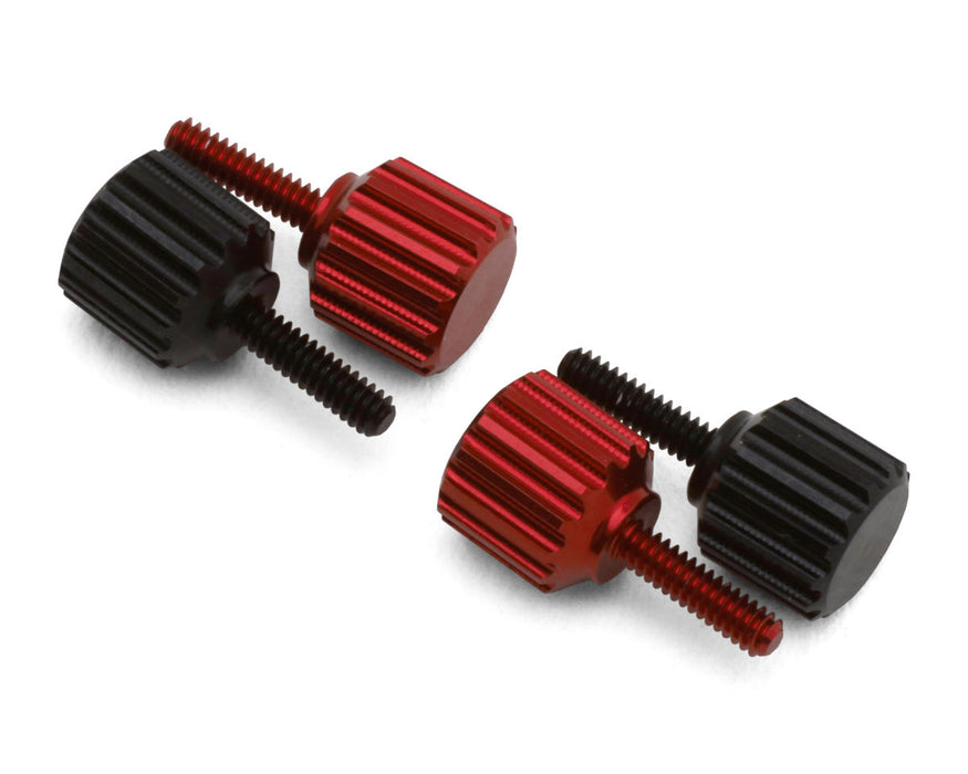 UpGrade RC 7075 Aluminum 1.4mm Thumbscrews for Losi® Micro-B™ & Micro-T™