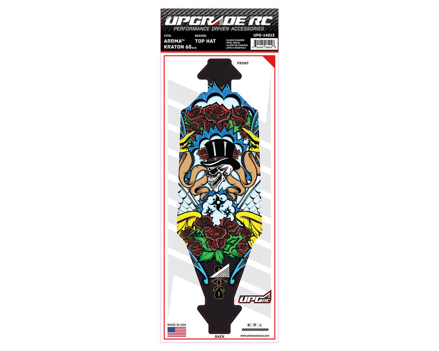UpGrade RC Chassis Protector for Arrma® Kraton® 6S EXB (Top Hat) (1)