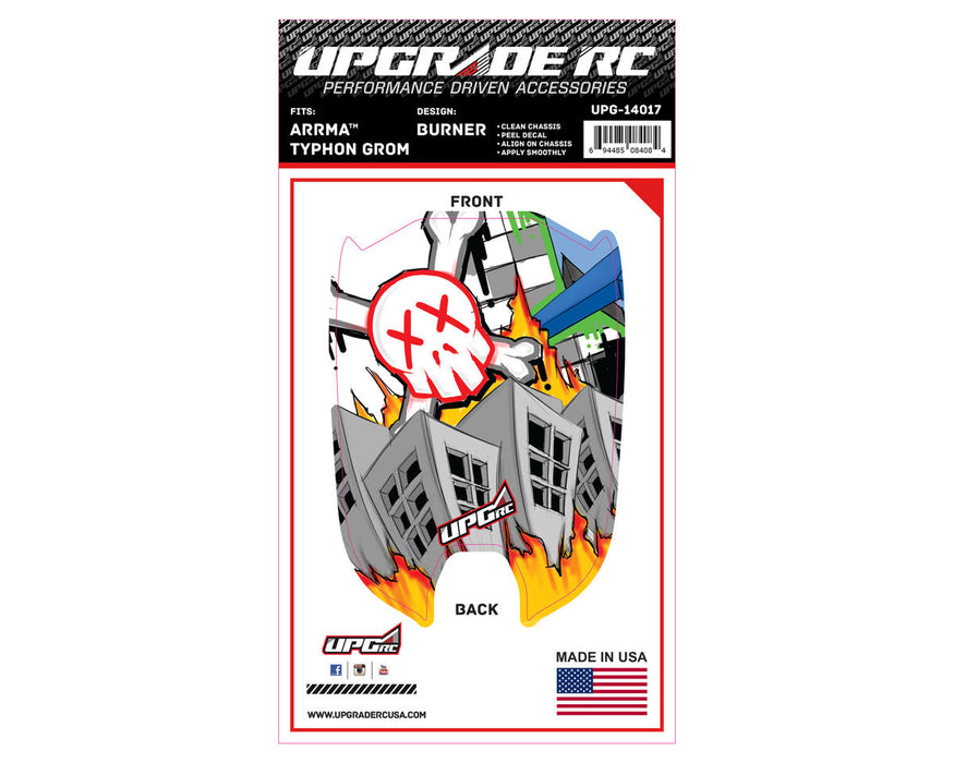 UpGrade RC Chassis Protector for Arrma® Typhon™ Grom (Burner) (1)