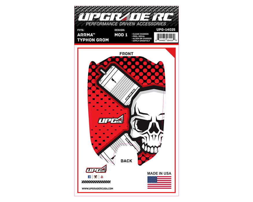 UpGrade RC Chassis Protector for Arrma® Typhon™ Grom (Mod 1) (1)