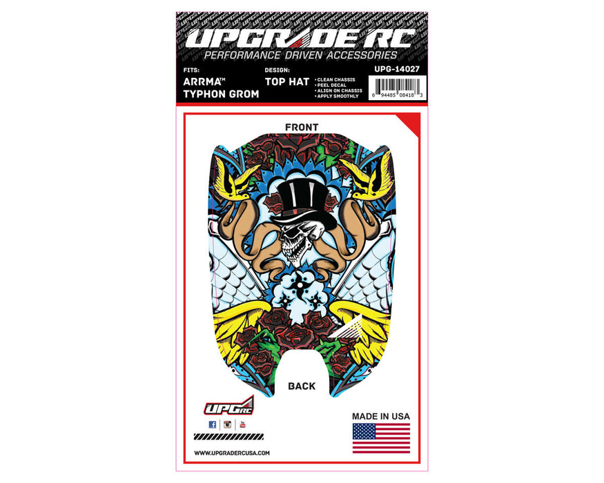 UpGrade RC Chassis Protector for Arrma® Typhon™ Grom (Top Hat) (1)
