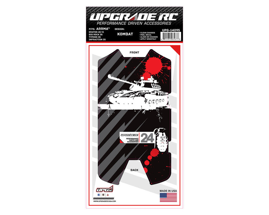 UpGrade RC Chassis Protector for Arrma® 3S (Kombat) (1)