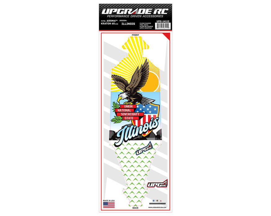 UpGrade RC Chassis Protector for Arrma® Kraton® 6S EXB (Illinois) (1)
