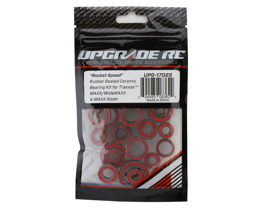 UpGrade RC "Rocket Speed" Rubber Sealed Ceramic Bearing Kit for Traxxas®