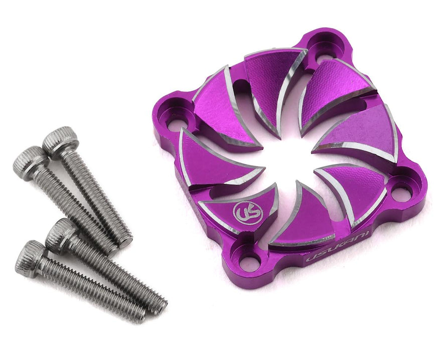 Usukani Aluminum Dissilent Fan Cover (Purple) (25mm)