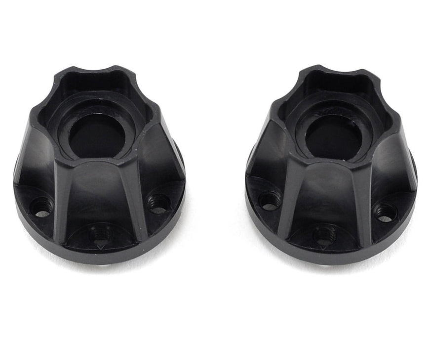 Vanquish Products SLW 725 Hex Hub Set (Black) (2) (0.725" Width)