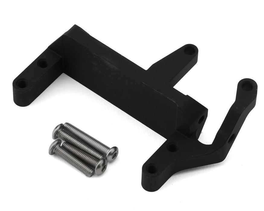 Vanquish Products F10 Straight Axle Aluminum Servo Mount (Black) (VRD Mullet)