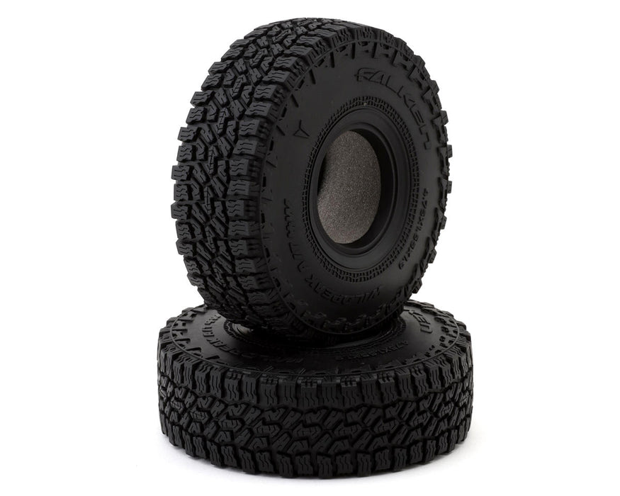 Vanquish Products 1.9" Falken Wild Peak AT4W 1/10 Rock Crawler Tires (2) (Red)