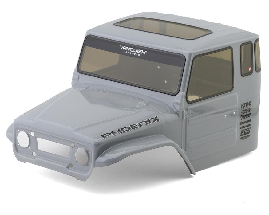 Vanquish Products VS4-10 Phoenix Pre-Painted Body (Grey) (Front Cab)