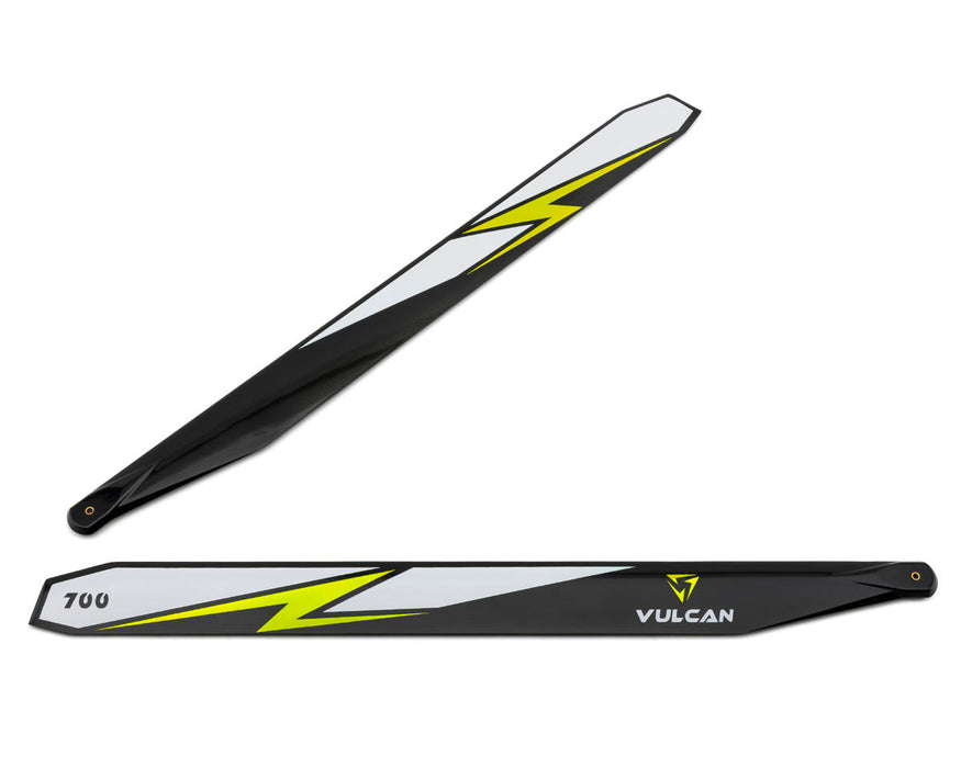 Vulcan Rotors 700mm Carbon Fiber Main Blade Combo Set (Yellow)