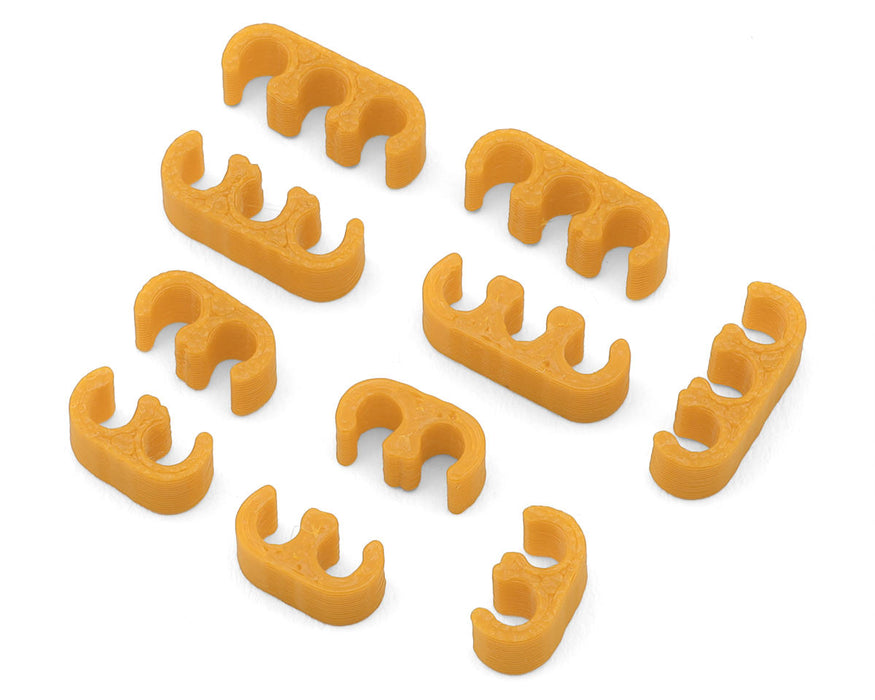 Webster Mods Wires & Cables Organizer Clips (Yellow) (14AWG)